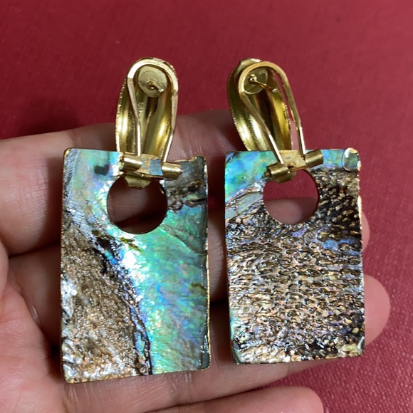 🖤Abalone💕shell earrings - Picture 6 of 9